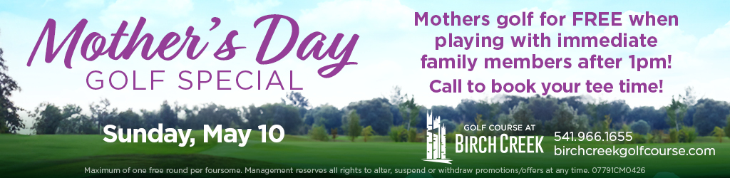 Mother's Day golf banner
